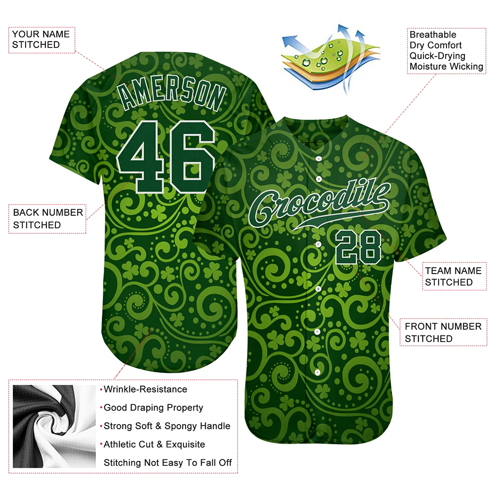 Sublimation Baseball Uniform Jersey Shirts